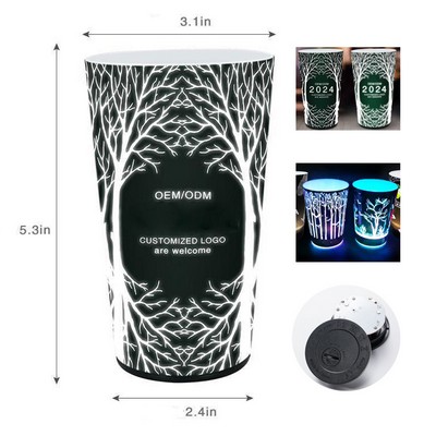 16oz Luminous LED Cup