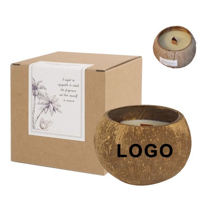 Coconut Shell Candle