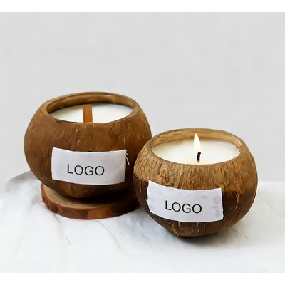 Eco-Friendly Coconut Shell Blend Scented Candle